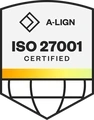 ISO 27001 certification logo
