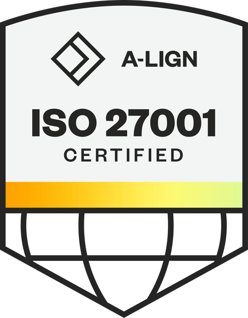 ISO 27001 certification logo