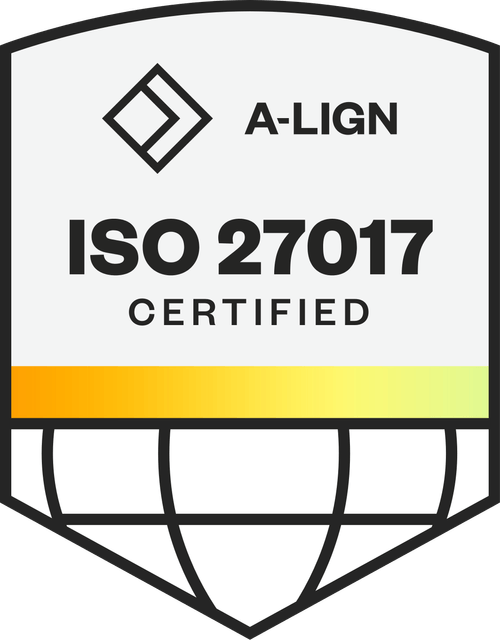 ISO 27017 certification logo