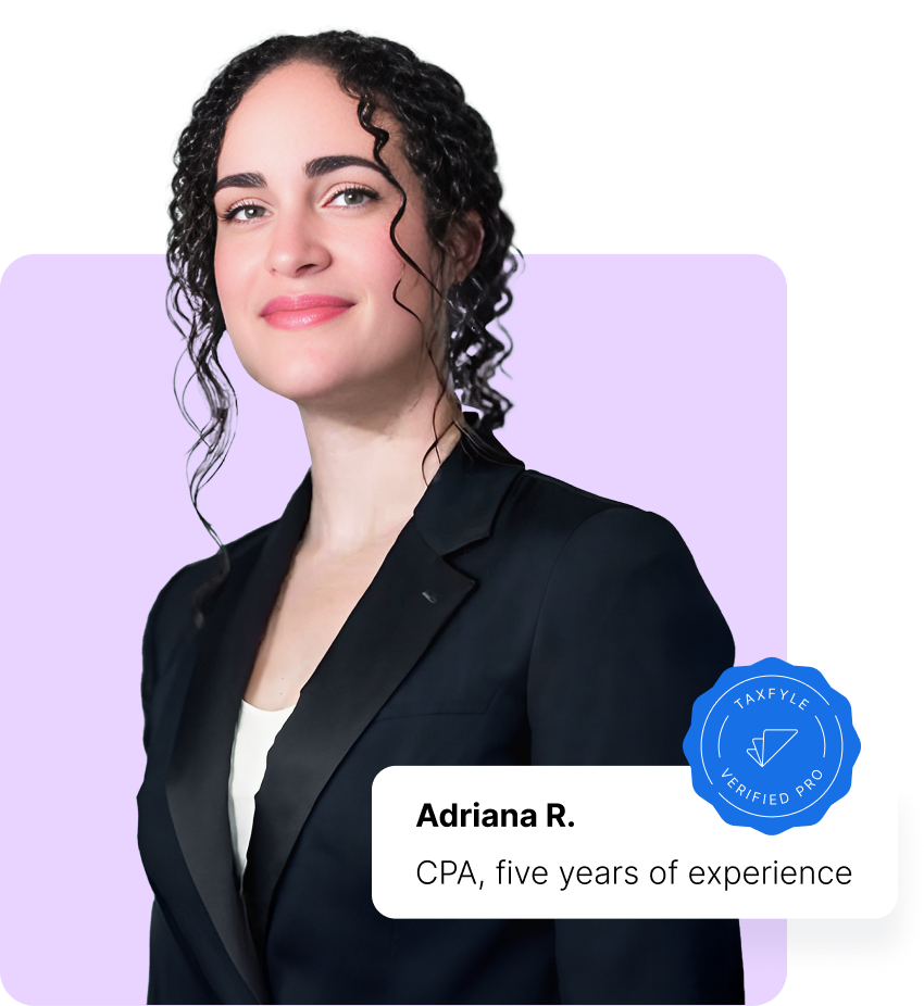 Verified Taxfyle tax professional