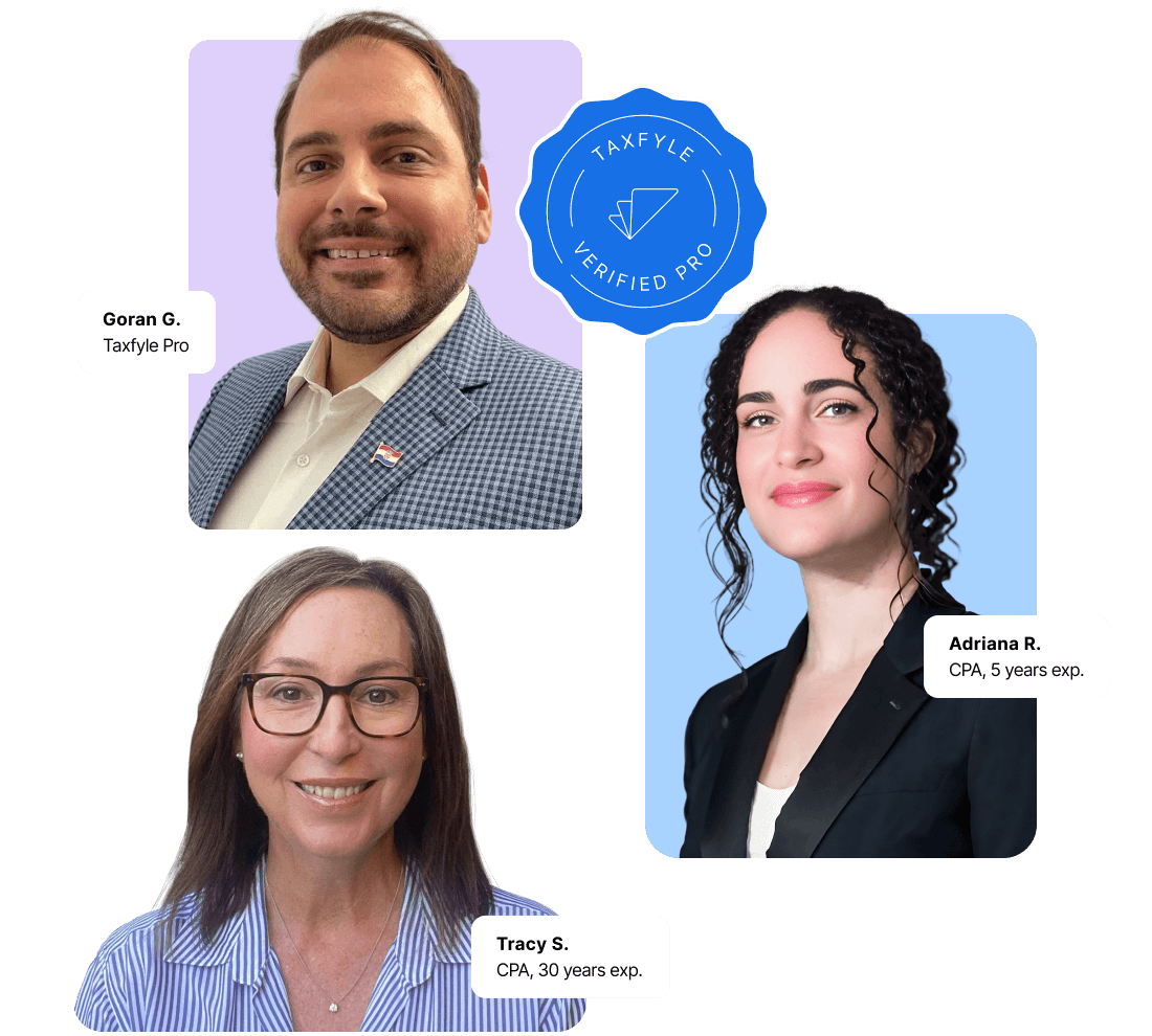 Tax professionals on Taxfyle platform